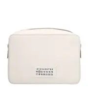 Maison Margiela Panelled Drawstring Shoulder Bag One size White