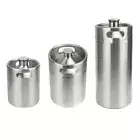 Keg Growler Stainless Steel Beer Growler Wine Bottle Home Brewing 2L 4L 5L