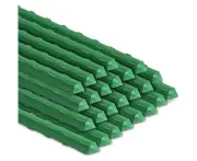 Plastic Coated Steel Pipes 12pcs 16mm X 180cm Garden Stakes