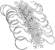 CIMAXIC 10pcs Christmas Ornament Hooks Xmas Stocking Hooks Xmas Party Decoration Hanging Hooks