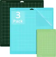 Variety Cutting Mat(Light Grip,Standard Grip,Strong Grip), 12"X12" Cutting Mat f