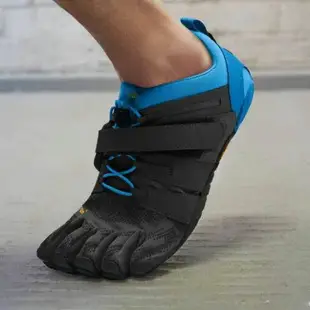 《Vibram Fivefingers》VFF黃金大底五趾鞋 V-Train 2.0 五趾鞋-M7703 BLACK / BLUE (男)