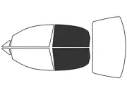 Rvinyl Window Tint Kit Fits Suzuki Aerio 2002-2007 (Sedan)