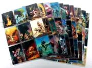 VINTAGE 1993 EPG ROWENA MORRILL COMPLETE SET OF 90/90 FANTASY ART CARDS MINT!