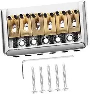 Vaguelly 6 String Electric Guitar Bridge Fixed Bridge Hardtail Bridge
