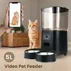 Auto Pet Feeder Automatic Video Cat Dog Food Dispenser Smart Wifi APP Control