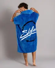 [Skylark] Skylark Continual Hooded Towel in Slate Blue One Size Slate Blue