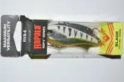 rapala rap-v rvb-6 rvb06 acht blade bait lipless 2.5" 1/2oz albino chrome tiger