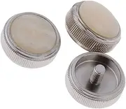 3 Pcs Alloy Baritone Trumpet Valve Finger Buttons Set Brass Wind Instrumental