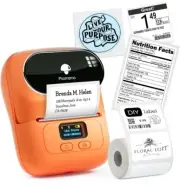 New Phomemo M110 Bluetooth Label Maker Machine Portable Wireless Thermal Printer