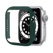 MCC For Apple Watch Ultra Gen 1/2 Case with Tempered Glass Protector 49mm [Dark Green]