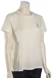 Rip Curl Beach Stitch SS T-Shirt - Vanilla - New