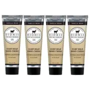 Dionis Goat Milk Skin Care Vanilla Bean Scented Hand Cream Set - Cruelty Free Tr