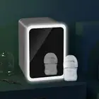 4L Makeup Storage Mini Refrigerator 12V LED HD Cooler And Warmer Sealed GO