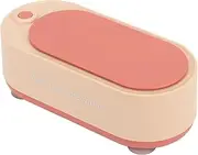 [Generic] Ultrasound Machine, Ultrasound Jewelry Cleaner Portable Wide Application Mini High Frequency ABS Modern for Brooches (Roseate)