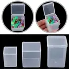 Case Small Storage Box Beads Container Jewelry Organizer Case Pill Chip Box