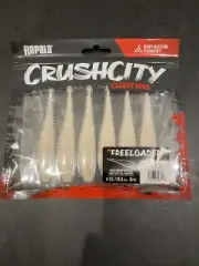 Rapala Crush City Freeloader 4.25” 6pcs Albino Pearl