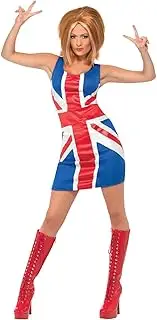 Smiffys Women's 1990's Ginger Power Costume