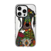 iPhone 16 Pro Clear Case MagSafe Compatible Great Dane love transparent