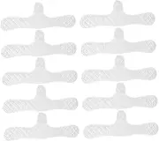 [Frediuo] 10Pcs under Bra Pads, Cotton Bra Liners, Underwear Sweat Absorber Liners Sweating Supplies for Running Women, Sports, Indoor