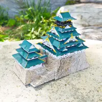 在飛比找蝦皮購物優惠-鋼模像  全金屬鐵藝DIY拼裝模型3D立體拼圖 日本建筑大阪