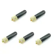 5pcs Walkie Talkie SRH805S SMA-F 5cm Short Gain VHF/UHF Antenna for Baofeng UV5R