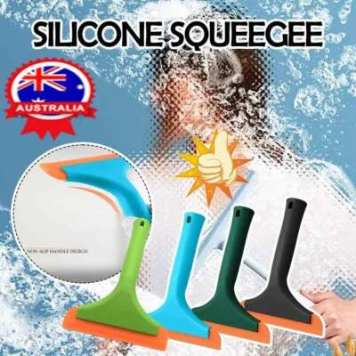 Super Flexible Silicone SquQTgee, Auto Water Blade Water Wiper Shower Squeegee