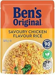 Mars Food Ben's Original Rice Savoury Chicken Flavour 6x250g Pouch