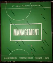 Management 6th Asia-Pacific Edition Textbook