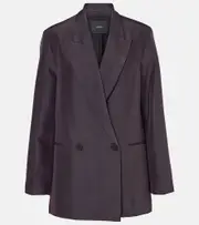 [Joseph] Joseph Joly Evening wool and silk blazer AU 16 purple