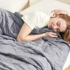 Double Side Cooling Blanket for Hot Sleepers, Q-Max 0.43 Lightweight Soft Bre...