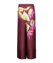Elastic waist casual pants S,XS,M Red