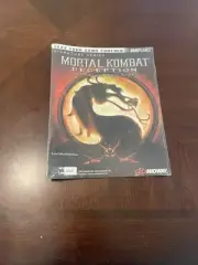 Mortal Kombat Deception Official Strategy Guide Brady New Sealed