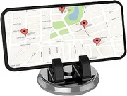 GPS Holder for Car - Sturdy 360° Rotatable Dashboard Car Phone Holder | Silicone Anti-Slip Mount Holder Dashboard for Most