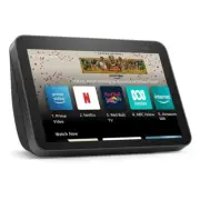 Amazon Echo Show 8 (2nd Gen) HD Smart Display Speaker with Alexa Charcoal