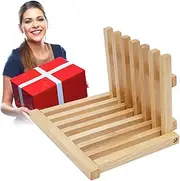 Folding Shower Bench Seat,Wooden Bench Stool for Inside Shower Fold Down Seat - Collapsible Home Care Bath Seat for Bathroom, Shower Room, Entrance Shoe Changing Bench