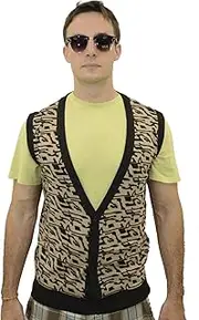 [costumebase] Save Ferris Bueller Vest Day Off Costume Matthew Broderick Sweater