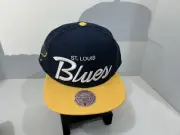 St. Louis Blues NHL Hockey Hat Cap Mitchell & Ness Adjustable