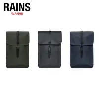 在飛比找momo購物網優惠-【Rains】Backpack 經典防水雙肩背長型背包(12
