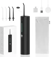 Empire Accessories Water Flosser, Magnetic Charging, Touch Bar Control, Travel Size