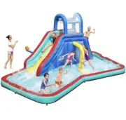 Bestway H2OGO Waterfall Waves Mega Water Park Inflatable Slide & Pool NEW In BOX