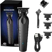 Blackout Trimmer Plus Zero Gap,Cordless Rechargeable Zero-Gapped Safety Razor Hair Clipper for Men, Fast Carving, Instantly Do Crispy Line Ups