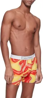 Calvin Klein Reimagined Heritage Pride Boxer Brief Pride/Tuscan Terra Cotta M