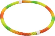 Dickly Fitness Hoop Exercise Hoop Sports Entertainment PVC Comfortable Workout Equipment for Adults Men Women Gym Home Travel