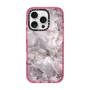 iPhone 16 Pro Impact Case MagSafe Compatible Grey Purple Marble