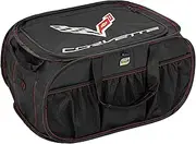 Smart Design Pop Up Trunk Organizer with Easy Carry Handles, Side Pockets, and Zipper Top - Collapsible Design - Holds 50 lbs, Corvette, Large