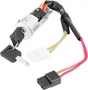SustVita Starter Switch Lock Barrel with 2 Keys for Trafic, Ignition Lock Barrel Switch & Ignition Key, OE# 7701038365 7701203147