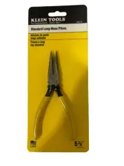Klein Tools Standard Long Nose Pliers Yellow D301-5C