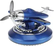 ULTECHNOVO Solar-powered Car Air Freshener Helicopter Shape Solar Decor for Dashboard Aromatherapy