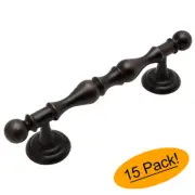 *15 Pack* Cosmas Cabinet Hardware Oil Rubbed Bronze Handle Pulls #7344ORB